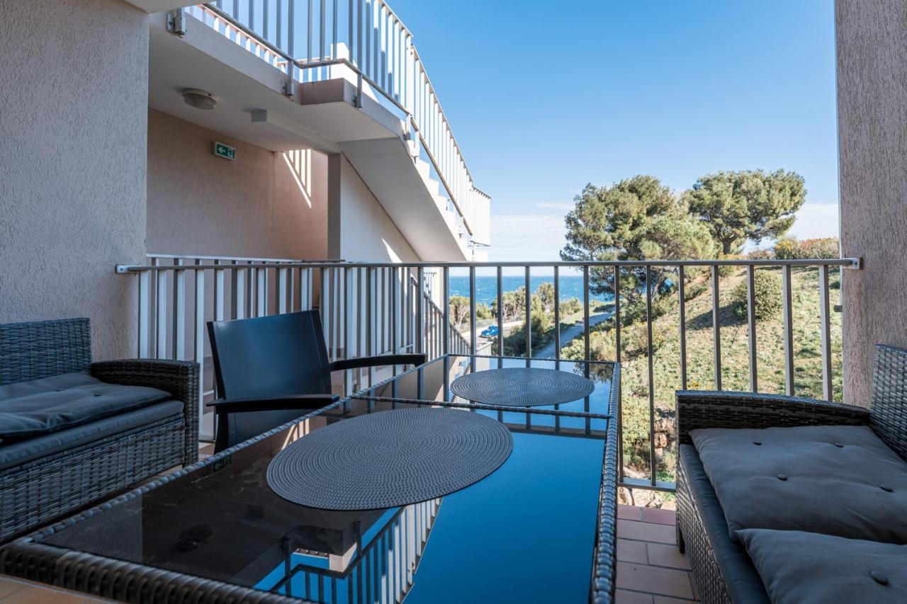 Studio *** "Thalabanyuls" - Vue Mer - Balcon 외부 사진