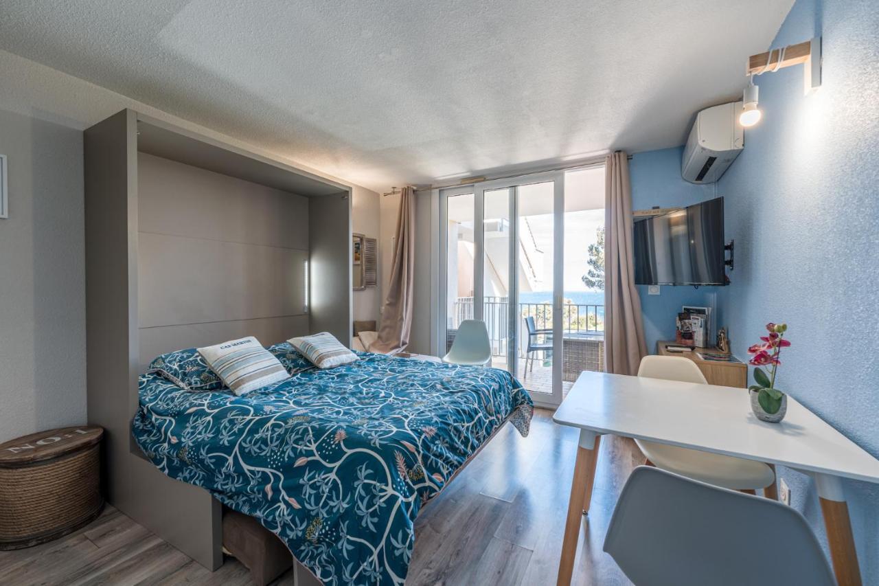 Studio *** "Thalabanyuls" - Vue Mer - Balcon 외부 사진